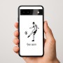 כיסוי בעיצוב אישי עם השם שלך לדגם - Google Pixel 9a 5G בעיצוב שחקן כדורגל