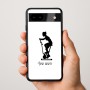 כיסוי בעיצוב אישי עם השם שלך לדגם - Google Pixel 9a 5G בעיצוב אימון ספינינג - אישה
