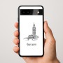 כיסוי בעיצוב אישי עם השם שלך לדגם - Google Pixel 9a 5G בעיצוב ביג בן