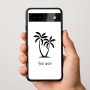 כיסוי בעיצוב אישי עם השם שלך לדגם - Google Pixel 9a 5G בעיצוב כפות ידיים