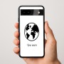 כיסוי בעיצוב אישי עם השם שלך לדגם - Google Pixel 9a 5G בעיצוב עולם