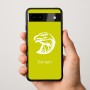 כיסוי בעיצוב אישי עם השם שלך לדגם - Google Pixel 9a 5G בעיצוב ראש נשר