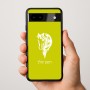 כיסוי בעיצוב אישי עם השם שלך לדגם - Google Pixel 9a 5G בעיצוב ראש סוס