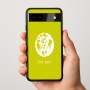 כיסוי בעיצוב אישי עם השם שלך לדגם - Google Pixel 9a 5G בעיצוב פני אריה