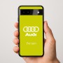 כיסוי בעיצוב אישי עם השם שלך לדגם - Google Pixel 9a 5G בעיצוב אאודי