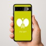 כיסוי בעיצוב אישי עם השם שלך לדגם - Google Pixel 9a 5G בעיצוב פינג פונג