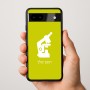 כיסוי בעיצוב אישי עם השם שלך לדגם - Google Pixel 9a 5G בעיצוב מיקרוסקופ