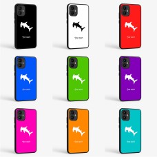 כיסוי בעיצוב אישי עם השם שלך לדגם - Motorola Edge 50 Fusion 5G בעיצוב כריש ראש פטיש