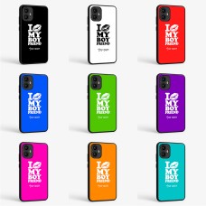 כיסוי בעיצוב אישי עם השם שלך לדגם - Motorola Edge 50 Fusion 5G בעיצוב נשקי את חבר שלי