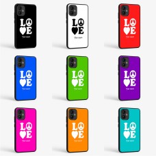 כיסוי בעיצוב אישי עם השם שלך לדגם - Motorola Edge 50 Fusion 5G בעיצוב אהבה