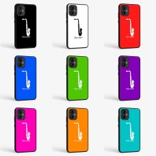 כיסוי בעיצוב אישי עם השם שלך לדגם - Motorola Edge 50 Fusion 5G בעיצוב סקסופון