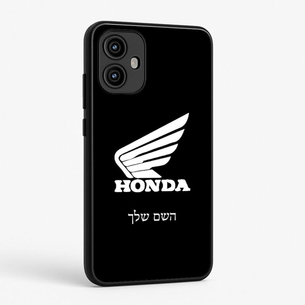 כיסוי בעיצוב אישי עם השם שלך לדגם - Motorola Edge 50 Fusion 5G בעיצוב הונדה