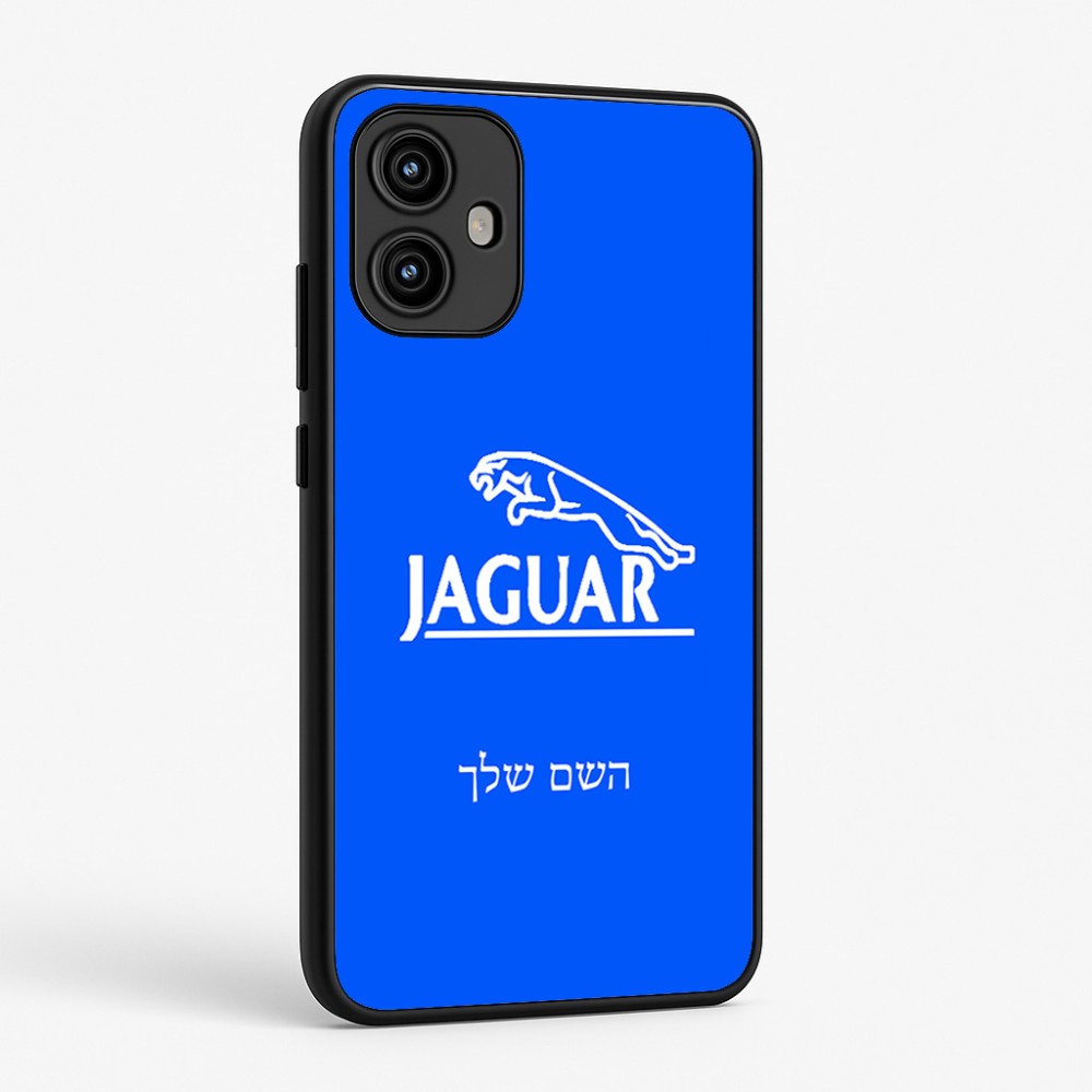 כיסוי בעיצוב אישי עם השם שלך לדגם - Motorola Edge 50 Fusion 5G בעיצוב יגואר