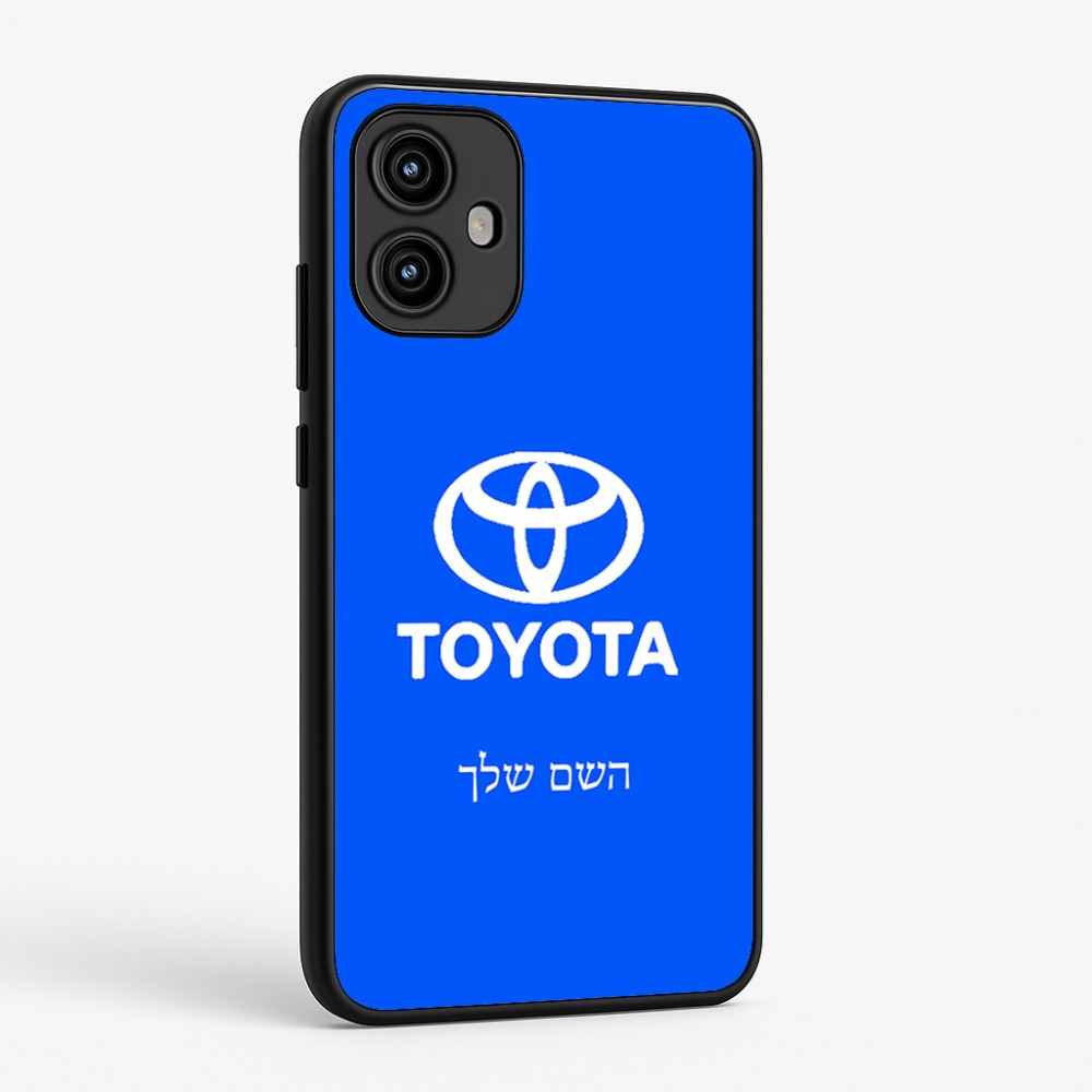 כיסוי בעיצוב אישי עם השם שלך לדגם - Motorola Edge 50 Fusion 5G בעיצוב טויוטה