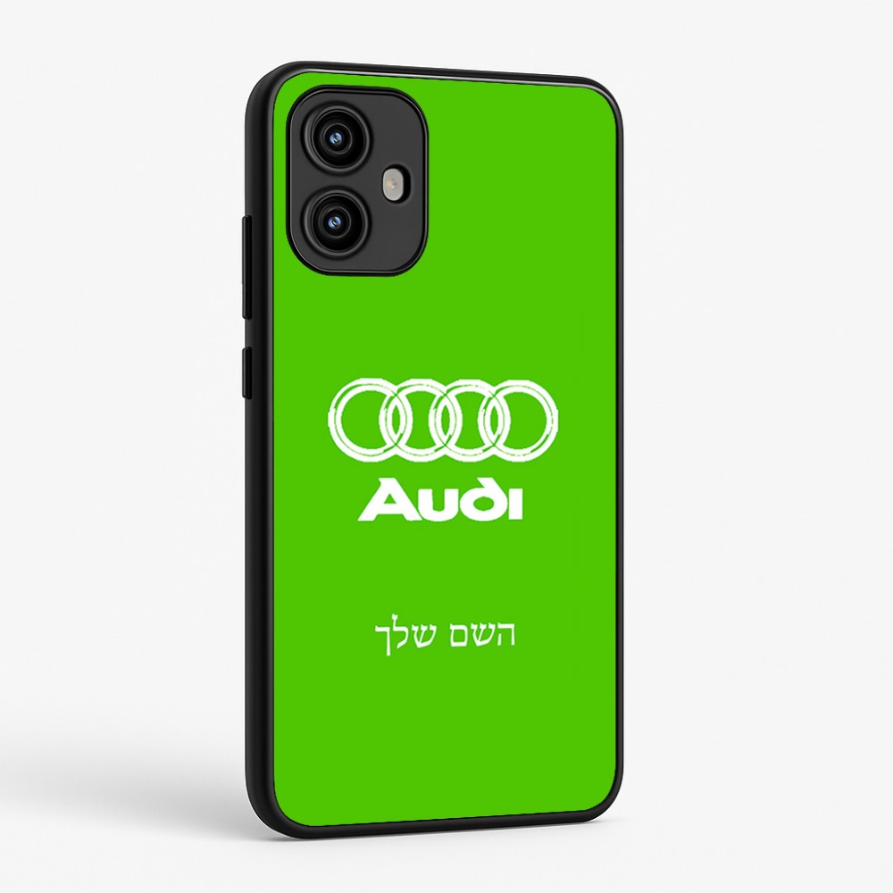כיסוי בעיצוב אישי עם השם שלך לדגם - Motorola Edge 50 Fusion 5G בעיצוב אאודי