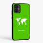 כיסוי בעיצוב אישי עם השם שלך לדגם - Motorola Edge 50 Fusion 5G בעיצוב מפת העולם