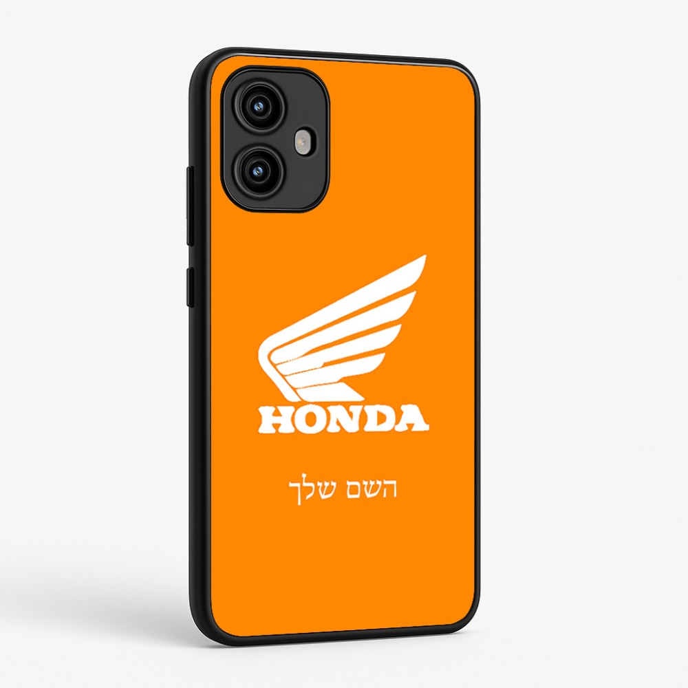כיסוי בעיצוב אישי עם השם שלך לדגם - Motorola Edge 50 Fusion 5G בעיצוב הונדה