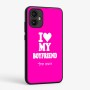 כיסוי בעיצוב אישי עם השם שלך לדגם - Motorola Edge 50 Fusion 5G בעיצוב אוהבת את החבר שלי