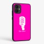כיסוי בעיצוב אישי עם השם שלך לדגם - Motorola Edge 50 Fusion 5G בעיצוב מיקרופון