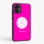 כיסוי בעיצוב אישי עם השם שלך לדגם - Motorola Edge 50 Fusion 5G בעיצוב כדור כדורעף