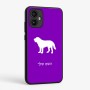 כיסוי בעיצוב אישי עם השם שלך לדגם - Motorola Edge 50 Fusion 5G בעיצוב כלב