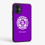 כיסוי בעיצוב אישי עם השם שלך לדגם - Motorola Edge 50 Fusion 5G בעיצוב כבאי - תגית