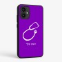 כיסוי בעיצוב אישי עם השם שלך לדגם - Motorola Edge 50 Fusion 5G בעיצוב סטטוסקופ רופא