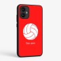 כיסוי בעיצוב אישי עם השם שלך לדגם - Motorola Edge 50 Fusion 5G בעיצוב כדור כדורעף