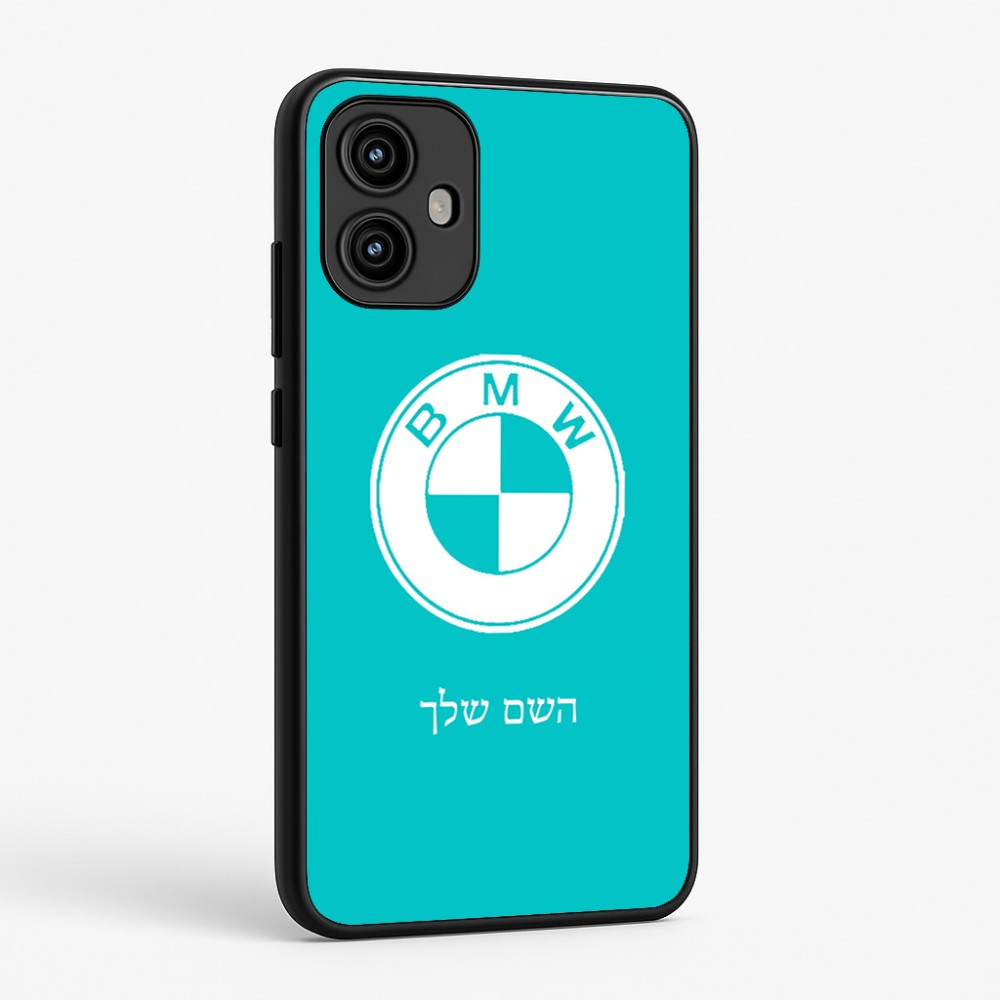 כיסוי בעיצוב אישי עם השם שלך לדגם - Motorola Edge 50 Fusion 5G בעיצוב ב.מ.וו