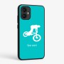 כיסוי בעיצוב אישי עם השם שלך לדגם - Motorola Edge 50 Fusion 5G בעיצוב רוכב אופניים