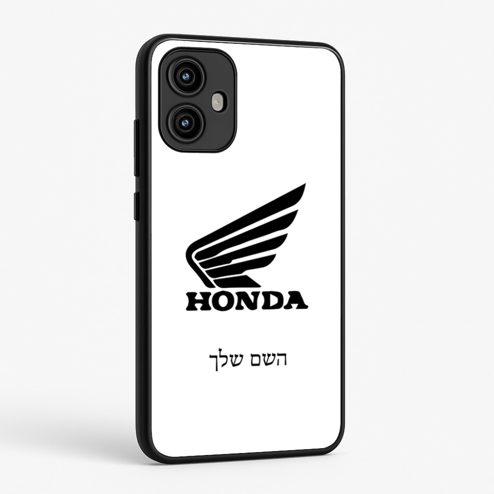 כיסוי בעיצוב אישי עם השם שלך לדגם - Motorola Edge 50 Fusion 5G בעיצוב הונדה