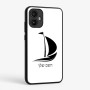 כיסוי בעיצוב אישי עם השם שלך לדגם - Motorola Edge 50 Fusion 5G בעיצוב סירה