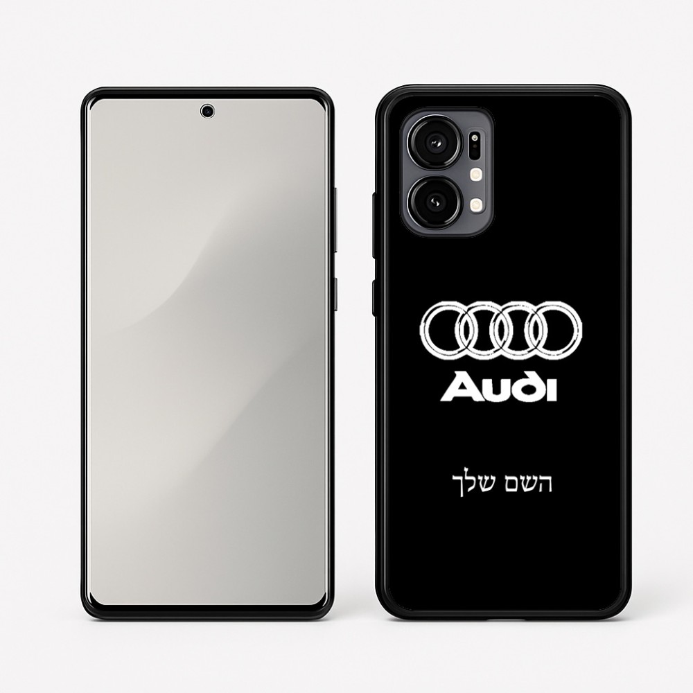 כיסוי בעיצוב אישי עם השם שלך לדגם - Motorola Edge 50 Fusion 5G בעיצוב אאודי