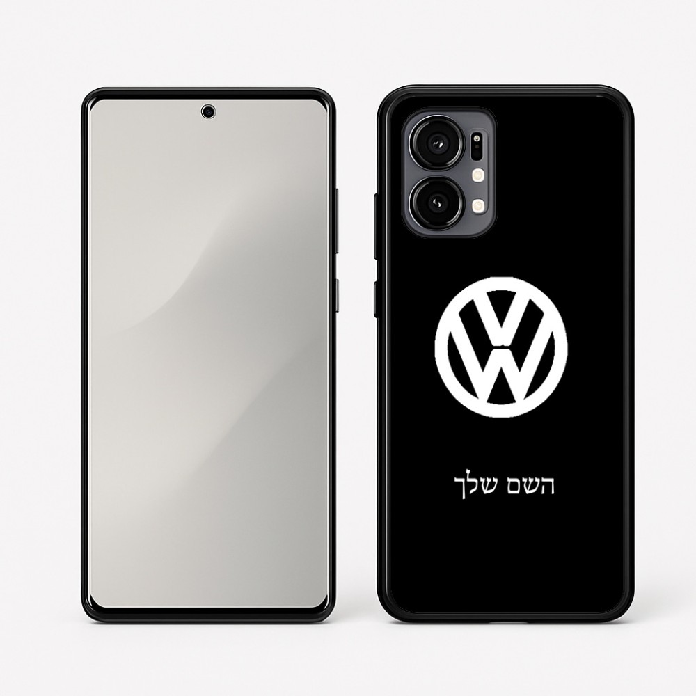 כיסוי בעיצוב אישי עם השם שלך לדגם - Motorola Edge 50 Fusion 5G בעיצוב פולקסווגן