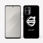 כיסוי בעיצוב אישי עם השם שלך לדגם - Motorola Edge 50 Fusion 5G בעיצוב וולוו