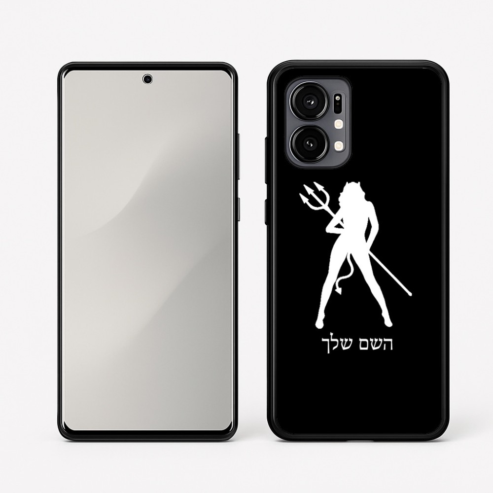 כיסוי בעיצוב אישי עם השם שלך לדגם - Motorola Edge 50 Fusion 5G בעיצוב אישה שטן