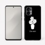 כיסוי בעיצוב אישי עם השם שלך לדגם - Motorola Edge 50 Fusion 5G בעיצוב פרח