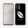 כיסוי בעיצוב אישי עם השם שלך לדגם - Motorola Edge 50 Fusion 5G בעיצוב שפתיים - נשיקה