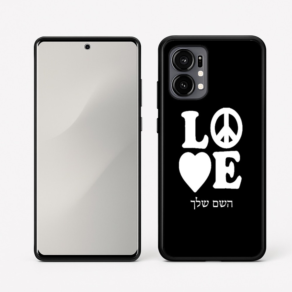 כיסוי בעיצוב אישי עם השם שלך לדגם - Motorola Edge 50 Fusion 5G בעיצוב אהבה