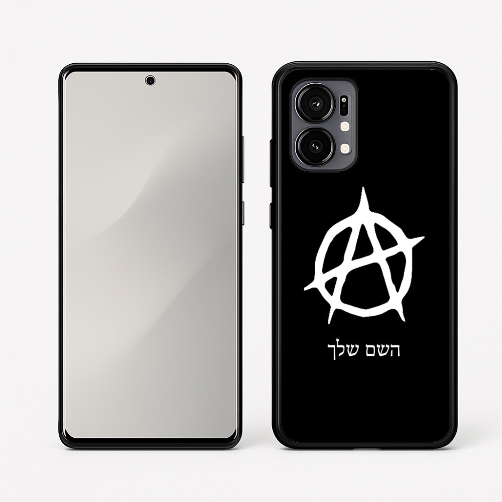 כיסוי בעיצוב אישי עם השם שלך לדגם - Motorola Edge 50 Fusion 5G בעיצוב אנרכיה