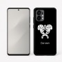 כיסוי בעיצוב אישי עם השם שלך לדגם - Motorola Edge 50 Fusion 5G בעיצוב פרחי קרן