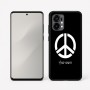 כיסוי בעיצוב אישי עם השם שלך לדגם - Motorola Edge 50 Fusion 5G בעיצוב סמל השלום