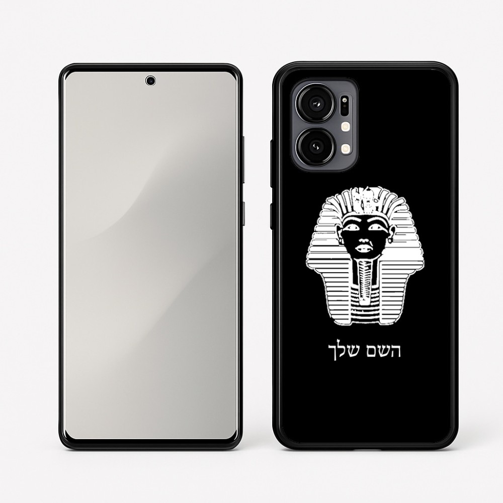 כיסוי בעיצוב אישי עם השם שלך לדגם - Motorola Edge 50 Fusion 5G בעיצוב פרעה - תות ענח' אמון מצרי