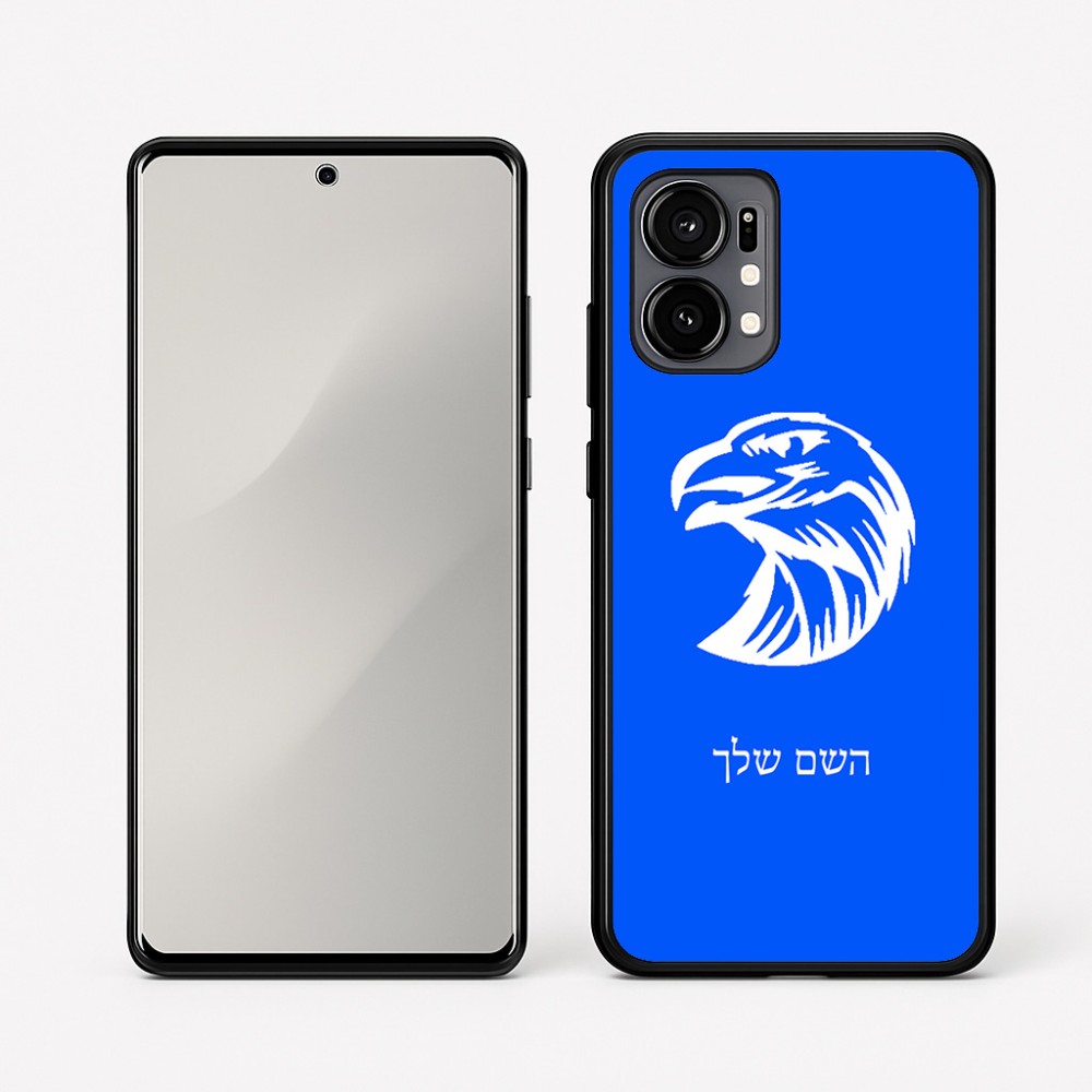 כיסוי בעיצוב אישי עם השם שלך לדגם - Motorola Edge 50 Fusion 5G בעיצוב ראש נשר