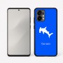 כיסוי בעיצוב אישי עם השם שלך לדגם - Motorola Edge 50 Fusion 5G בעיצוב כריש ראש פטיש