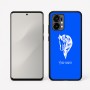 כיסוי בעיצוב אישי עם השם שלך לדגם - Motorola Edge 50 Fusion 5G בעיצוב ראש סוס