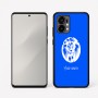 כיסוי בעיצוב אישי עם השם שלך לדגם - Motorola Edge 50 Fusion 5G בעיצוב פני אריה