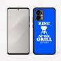 כיסוי בעיצוב אישי עם השם שלך לדגם - Motorola Edge 50 Fusion 5G בעיצוב מלך הגריל