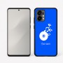 כיסוי בעיצוב אישי עם השם שלך לדגם - Motorola Edge 50 Fusion 5G בעיצוב תקליטור - אזור מוזיקה