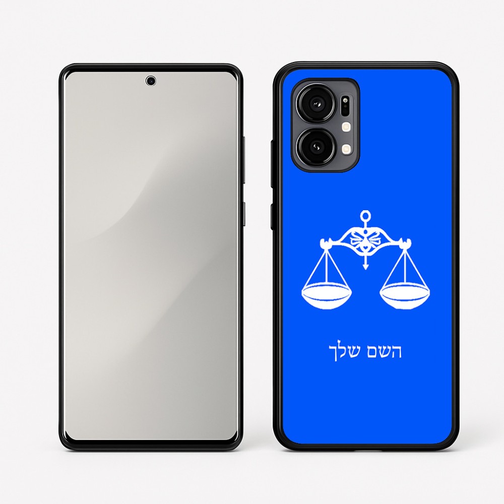 כיסוי בעיצוב אישי עם השם שלך לדגם - Motorola Edge 50 Fusion 5G בעיצוב מזלות - מאזניים